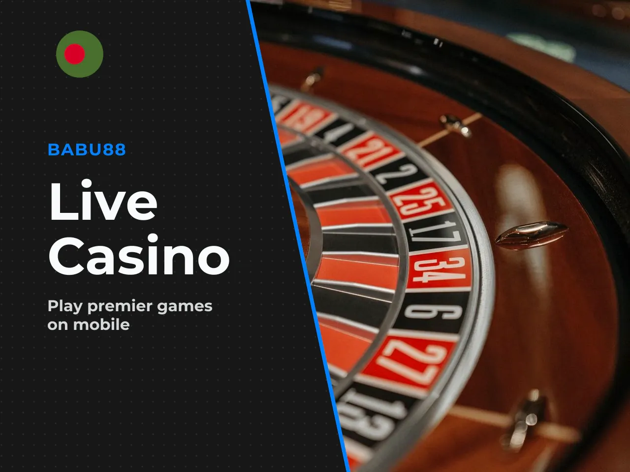 Casino and Live Casino in the Babu88 App. The casino section includes games from well-known providers:
