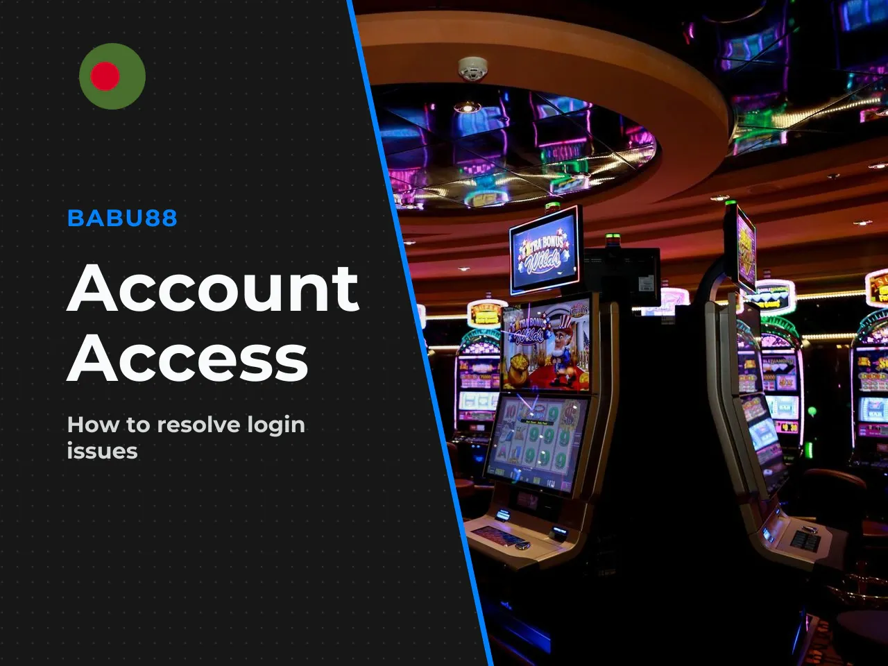 What to Check If Account Access Fails. Authorisation issues arise from several technical causes. If babu88 login does not work, check the following: - **Account lock.** Multiple incorrect password att