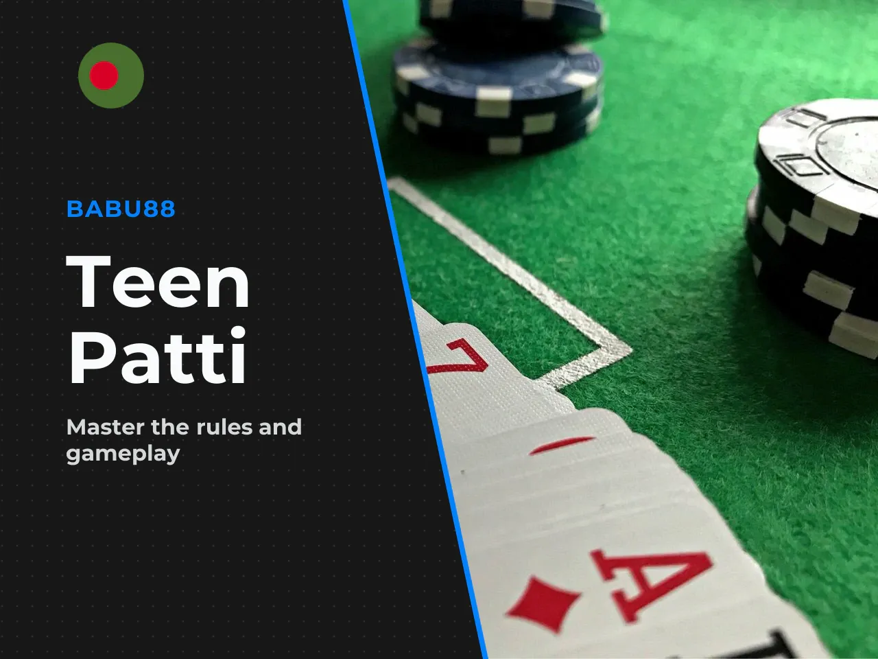 Seen players must wager at least twice the amount a Blind player would stake. This creates a deliberate incentive for Blind play in the early rounds. **Step 5 — Sideshow (Optional):** A Seen player ma