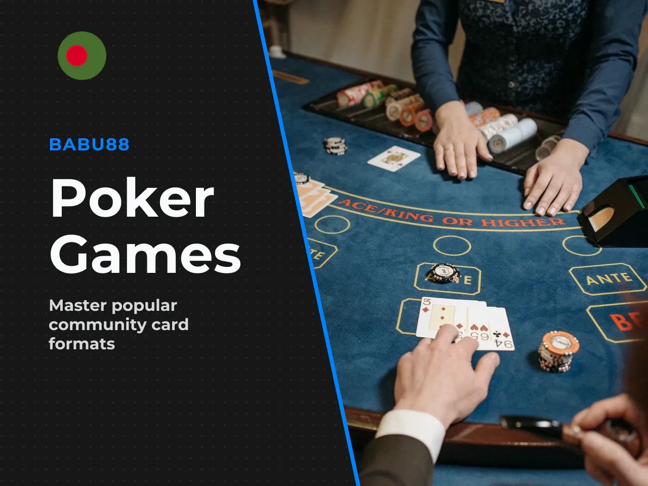 Omaha and Other Community-Card Games. Games built on community cards — Texas Hold'em and Pot-Limit Omaha chief among them — dominate online lobbies. The presence of an open board stimulates analysis a
