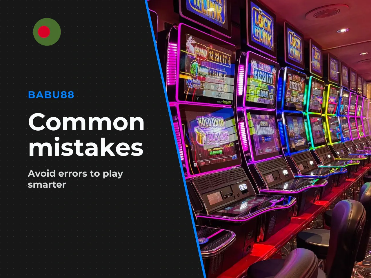 Common mistakes new players make. 1. **Chasing losses** — Increasing your bet after a losing streak in the belief that a win is "due." Each spin is independent; the RNG has no memory. 2. **Skipping de