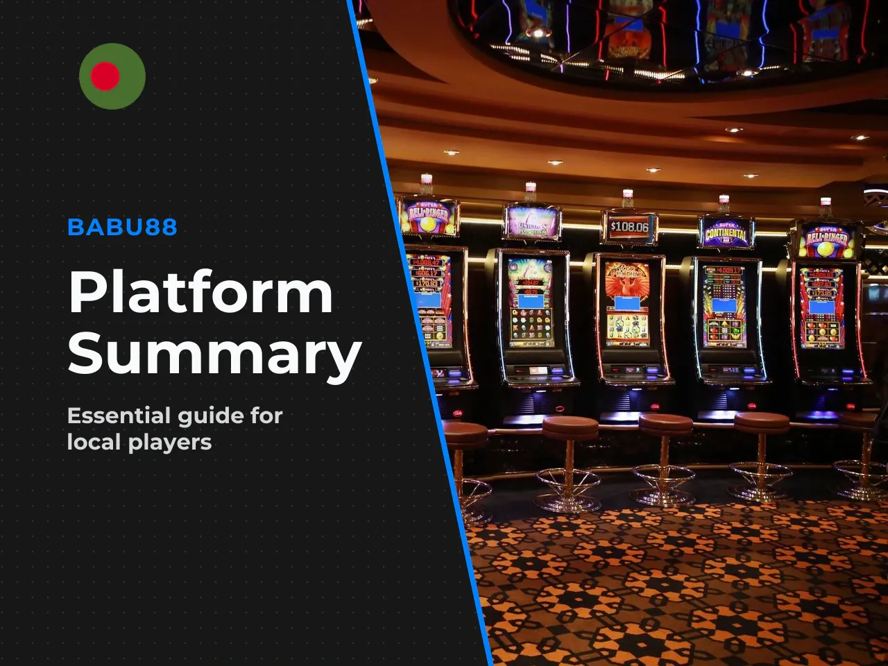 Conclusion: What to Consider Before Using Babu88 in Bangladesh. Babu88 targets the Bangladeshi audience with a localised, cricket-first product bundled with casino entertainment and BDT payment method